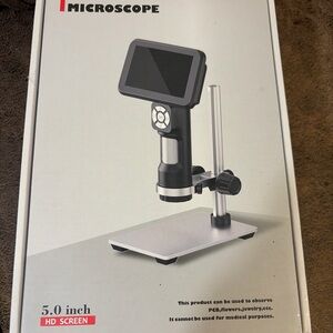 4K HDMI Digital Microscope for Coins, 3840P UHD Video, 1200X